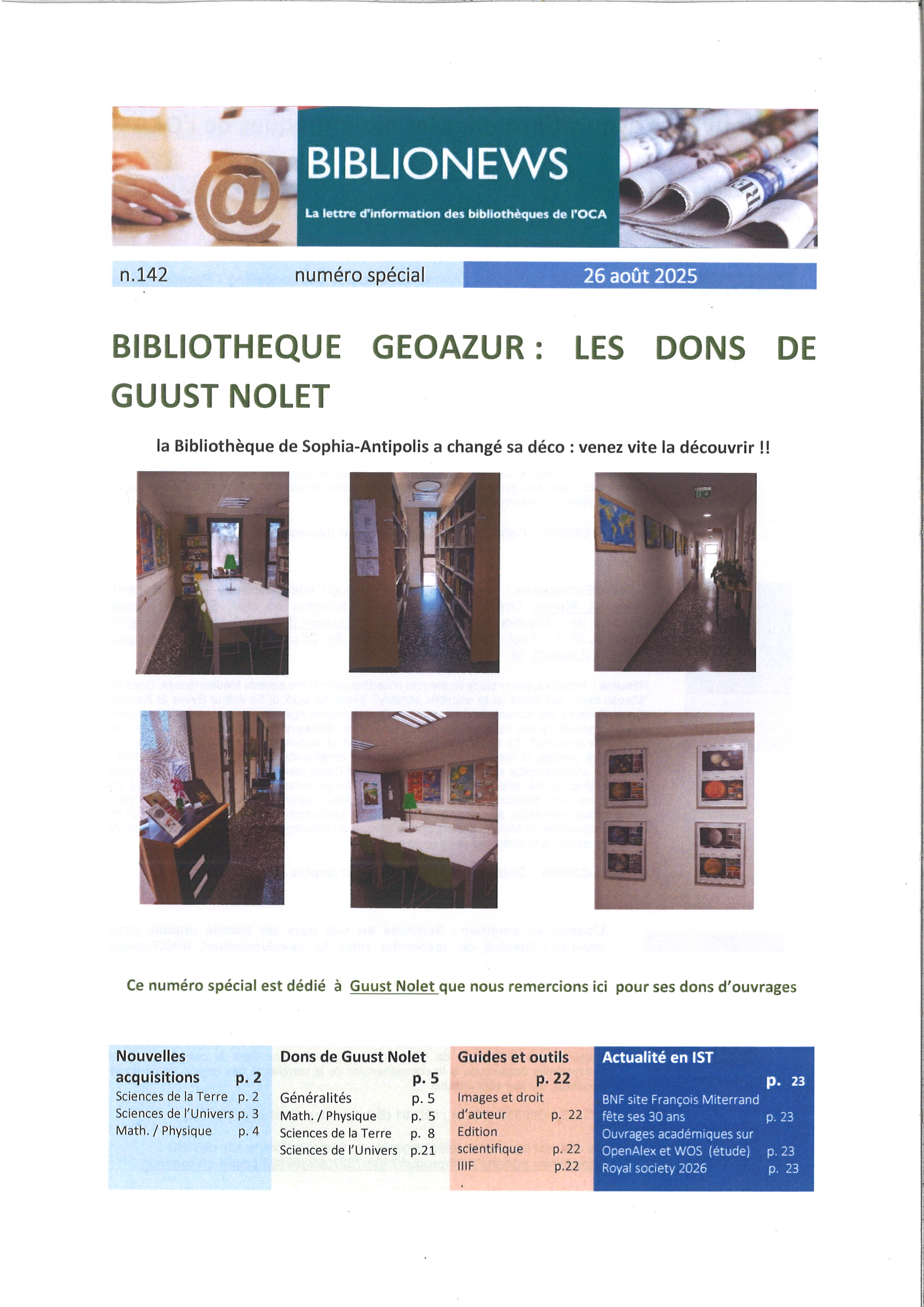 biblionews142 2025 FR